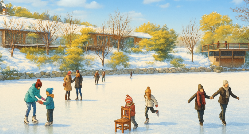 道の駅　四季の郷公園　AOZORA ICE PARK